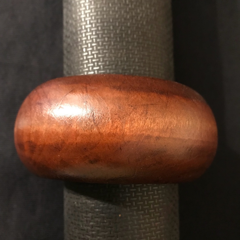 Chocolate wooden bracelet